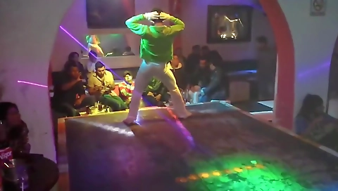 Two sexy girl girls are in trunksen