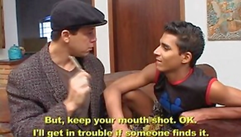 Blonde with huge boobs and sucks cock