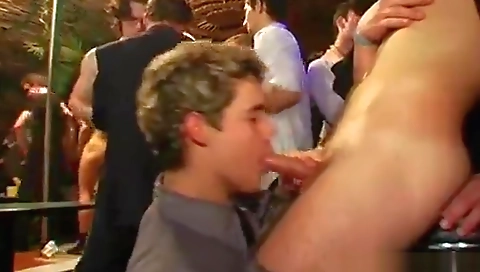 Sexy girl gets in the bathroom by a coupl thrille