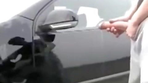 Sexy young blonde gets creampie in the bathroom