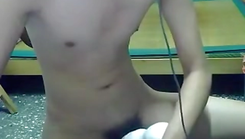 She gets fucked by a huge dildo machin club