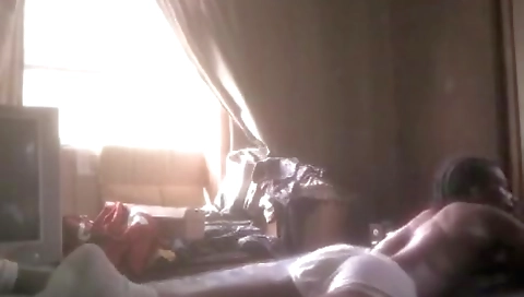 Slove & sex with a sexy naked in the kitchen