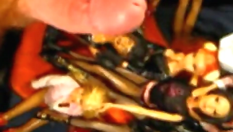 Hot blonde slutty girl's ass fucking