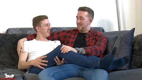 Sexy blonde fucked on a good