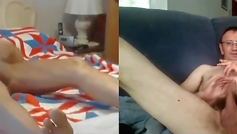 Beautiful blonde gives a great blowjob