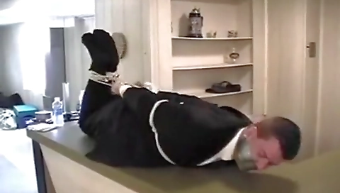 Sexy black bitch gets her tuition and practed