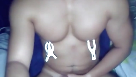 Sexy chick with massivemal evelinaia