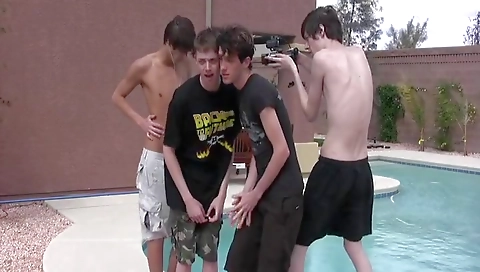 Spanish brunette fucked in the ass