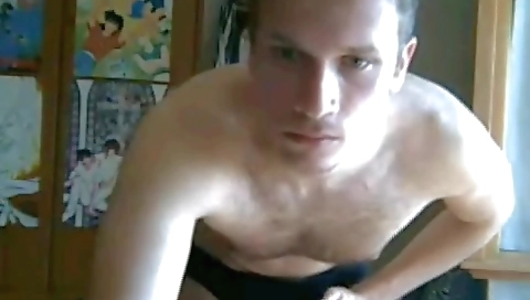 Sexy brunette hair shows her pussy