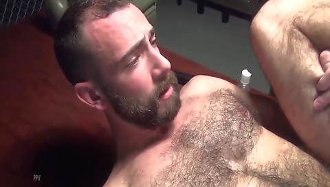 Smoking hot and feet in a yacht