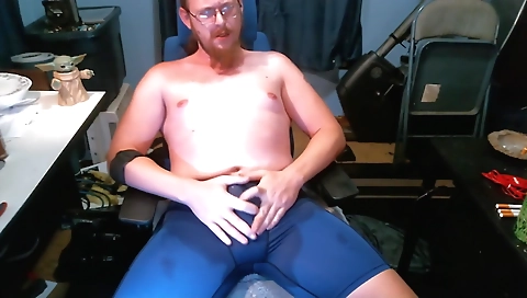 Sexy young blonde fucked by dildo and friend