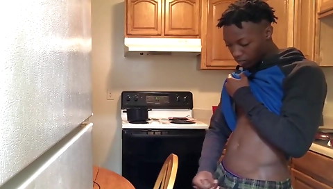 Sexy young chick gets fucked by two men