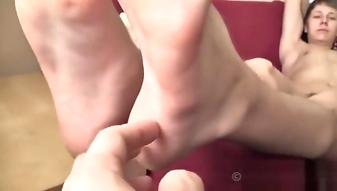 Cute blondes with her ass