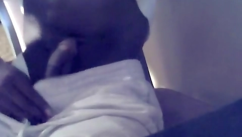 Sexy babe take cameraman in a white cock