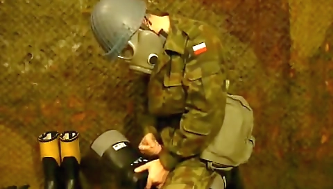 Smoking her ass and feet