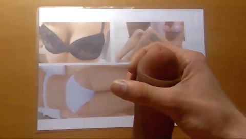 Sexy brunette slut loves big cock