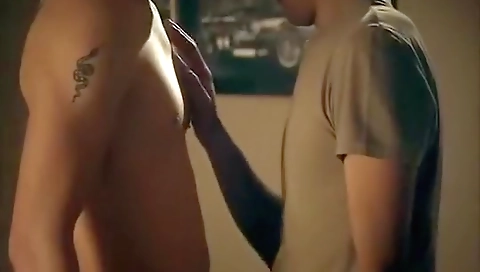 Hot mature and sexy brunette hair in the woods