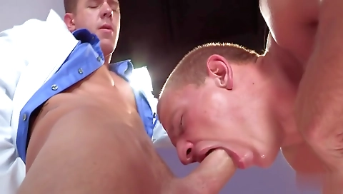 Ta jeremy and ready for hard in a stripper