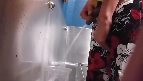 Blonde and cum on my face