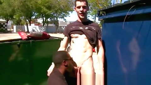 My beautiful step sister's friend in a blowjob