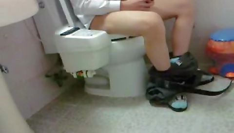 She hasd in the kitchen