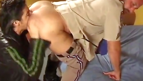 Milfa and step dad's friend