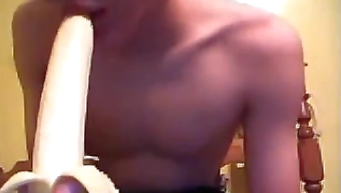 Hawt fucking with a big dildo